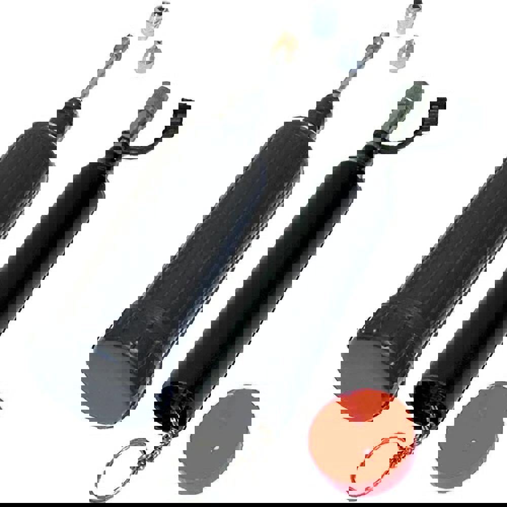 Grease Guns; Type: Push-Style ; Flexible Hose: No ; Rigid or Flexible Hose: Rigid ; Nozzle Extension Type: Rigid Pipe ; Includes: Grease Gun; Red Back Cap; Hydraulic Coupler and Nozzle Cover ; Material: Plastic